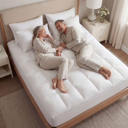Rest & Home™ Surmatelas 1000 GSM de luxe matelassé haut de gamme