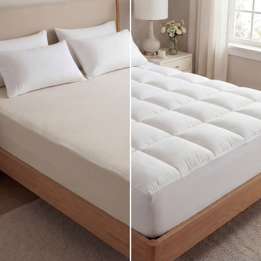 Rest & Home™ Surmatelas 1000 GSM de luxe matelassé haut de gamme