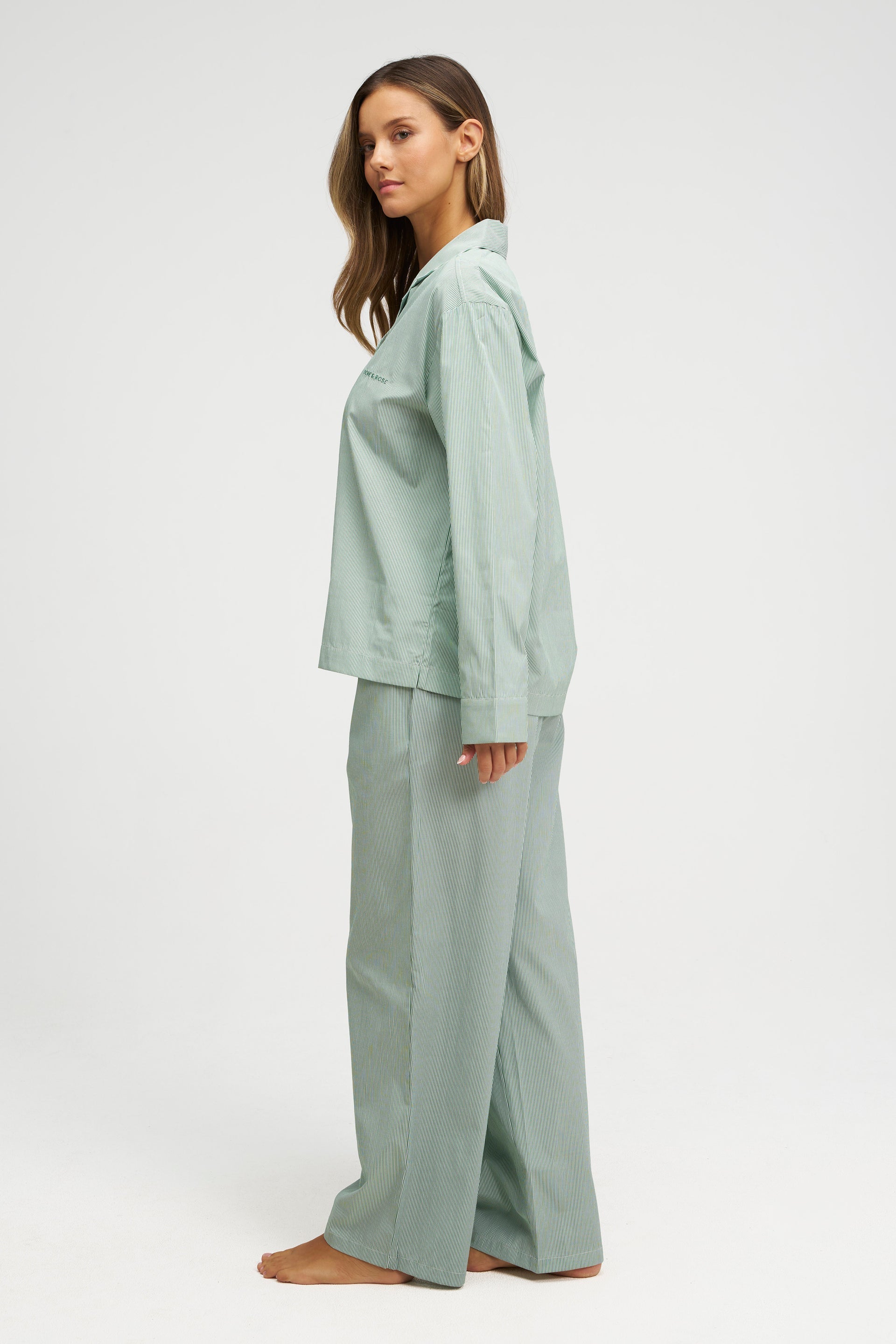Rest & Home™ Ensemble pyjama long rayé premium