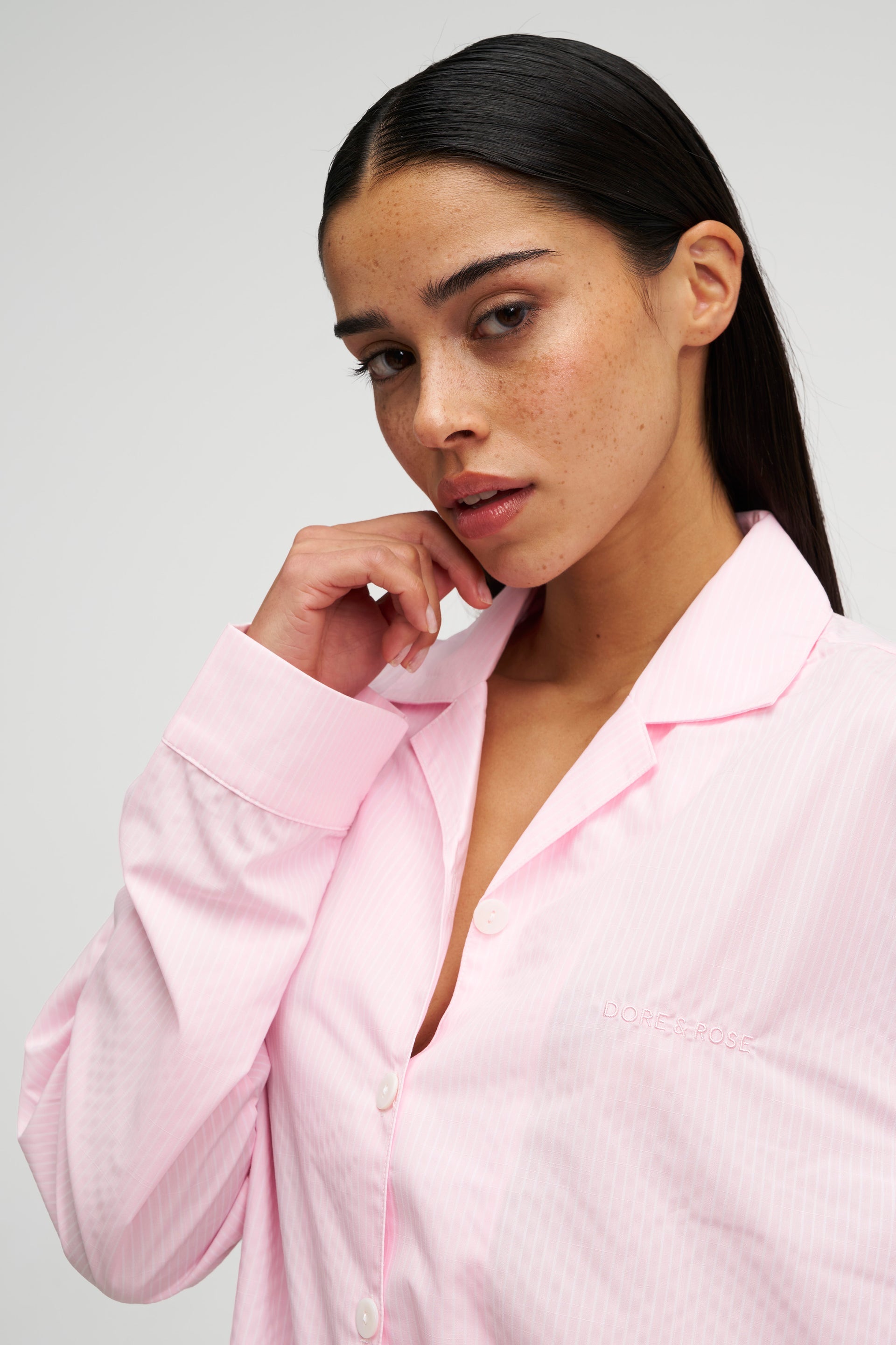 Rest & Home™ Ensemble pyjama long rayé premium