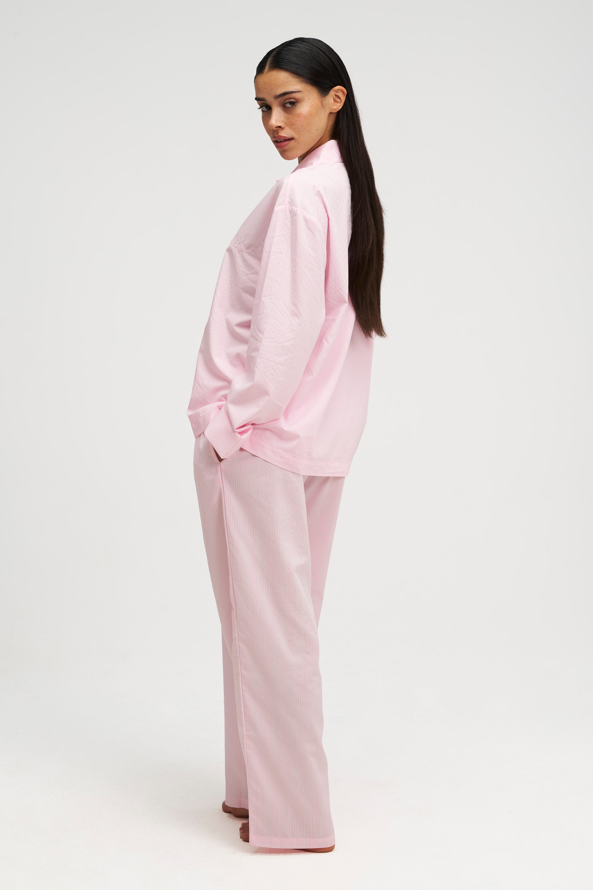 Rest & Home™ Ensemble pyjama long rayé premium