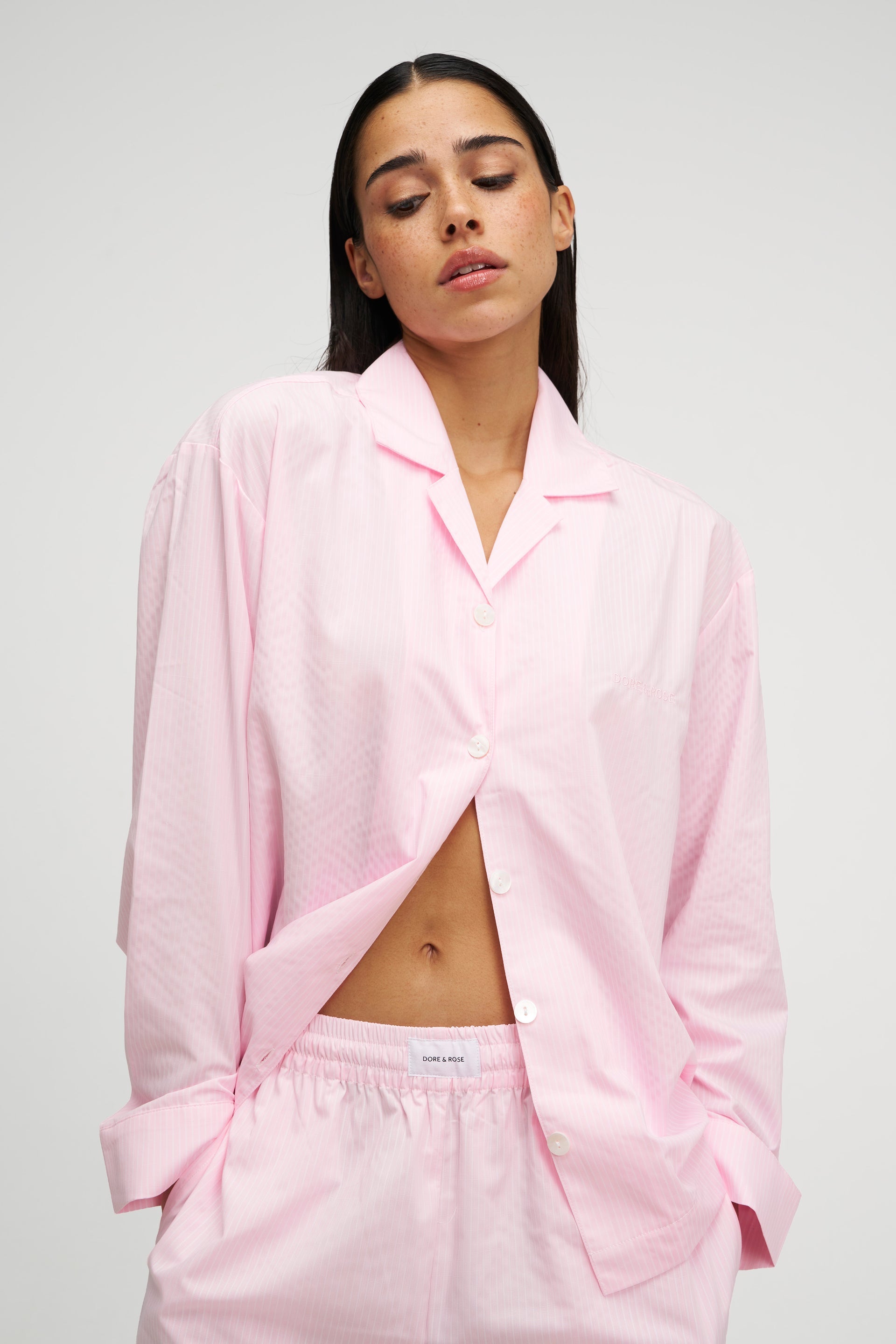 Rest & Home™ Ensemble pyjama long rayé premium