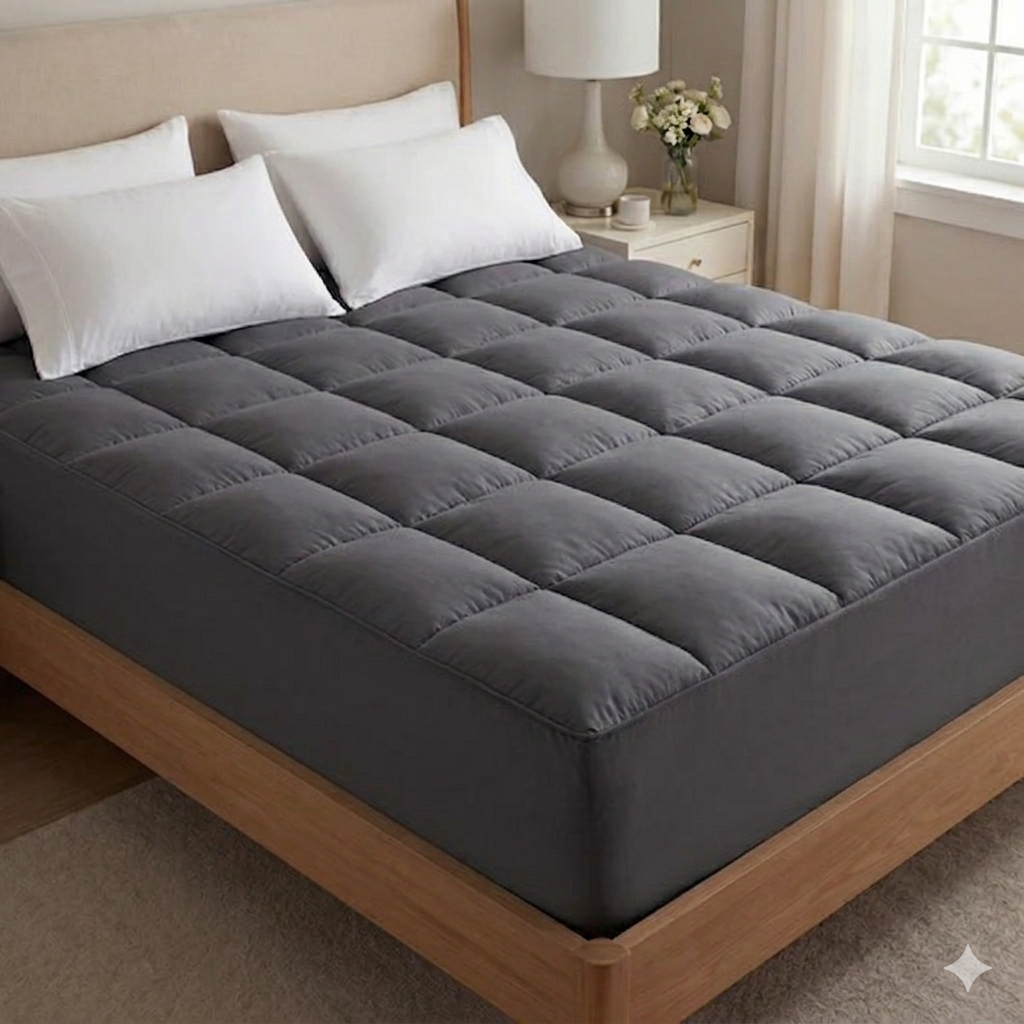 Rest & Home™ Surmatelas 1000 GSM de luxe matelassé haut de gamme