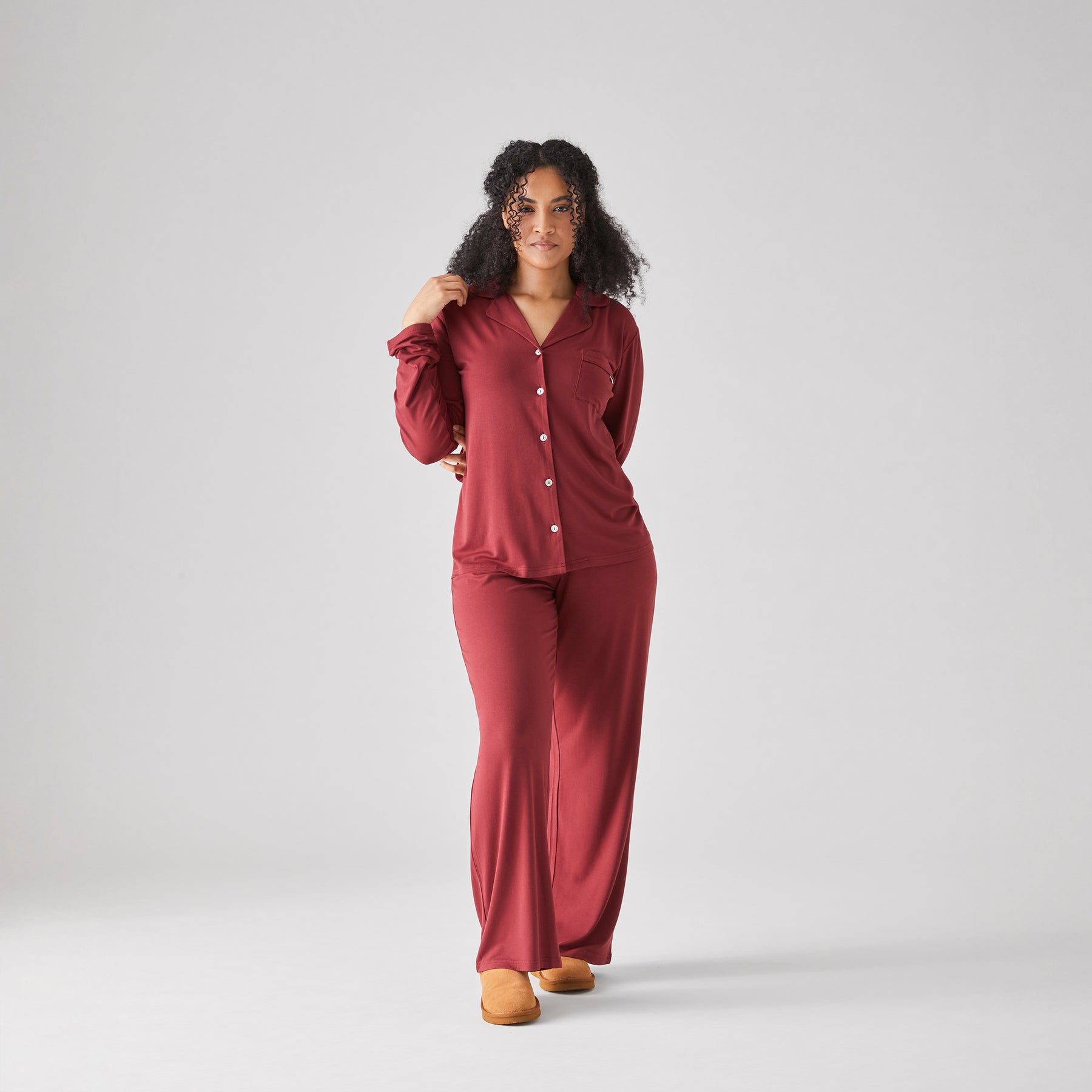 Rest & Home™ Ensemble de pyjama Rafraîchissant long