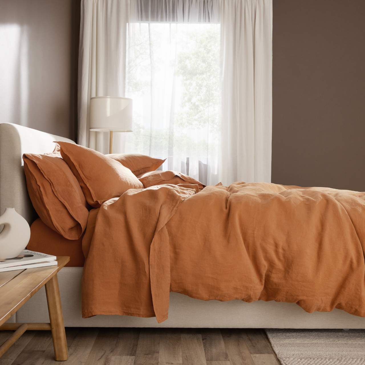 Rest & Home™ Ensemble de drap en lin