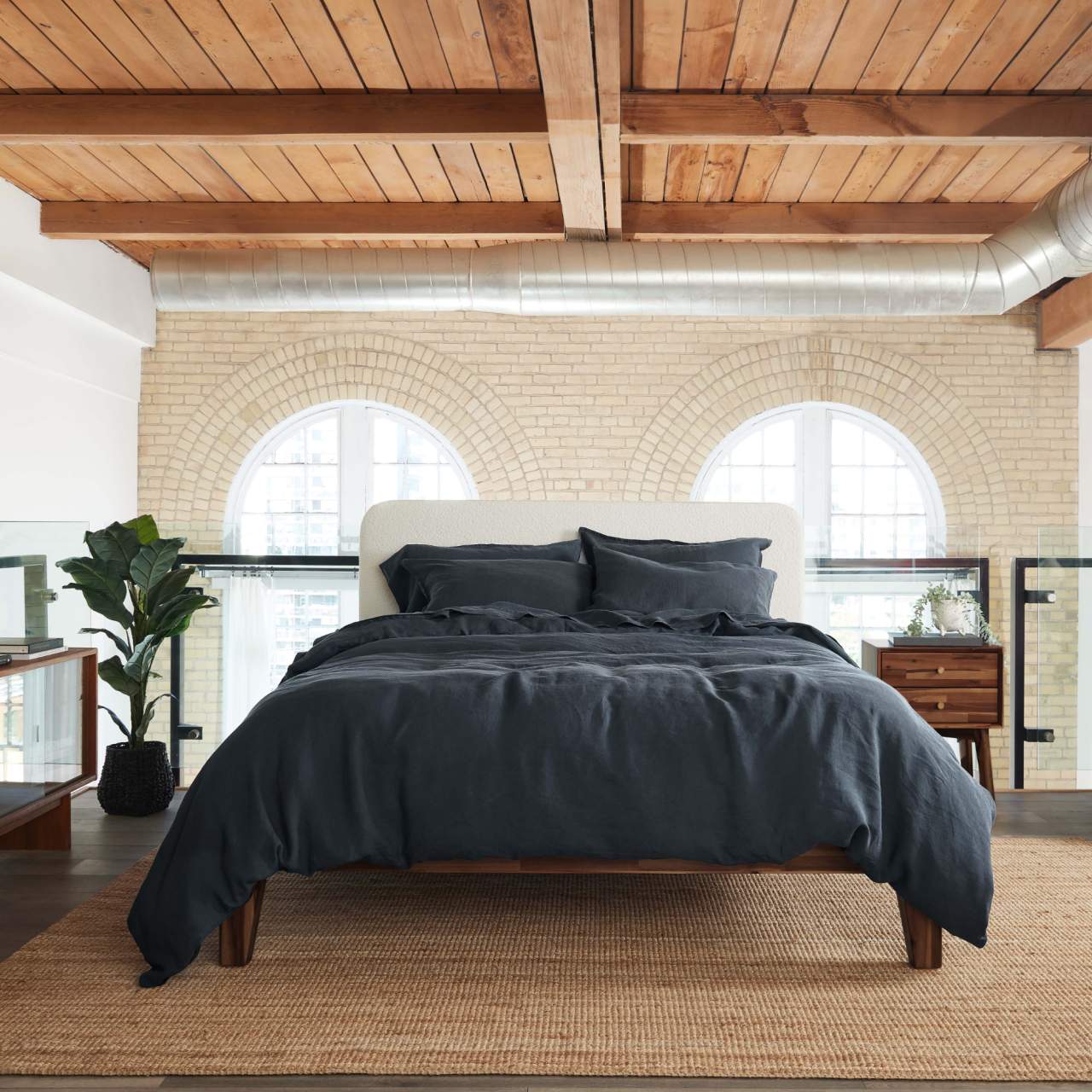 Rest & Home™ Ensemble de drap en lin