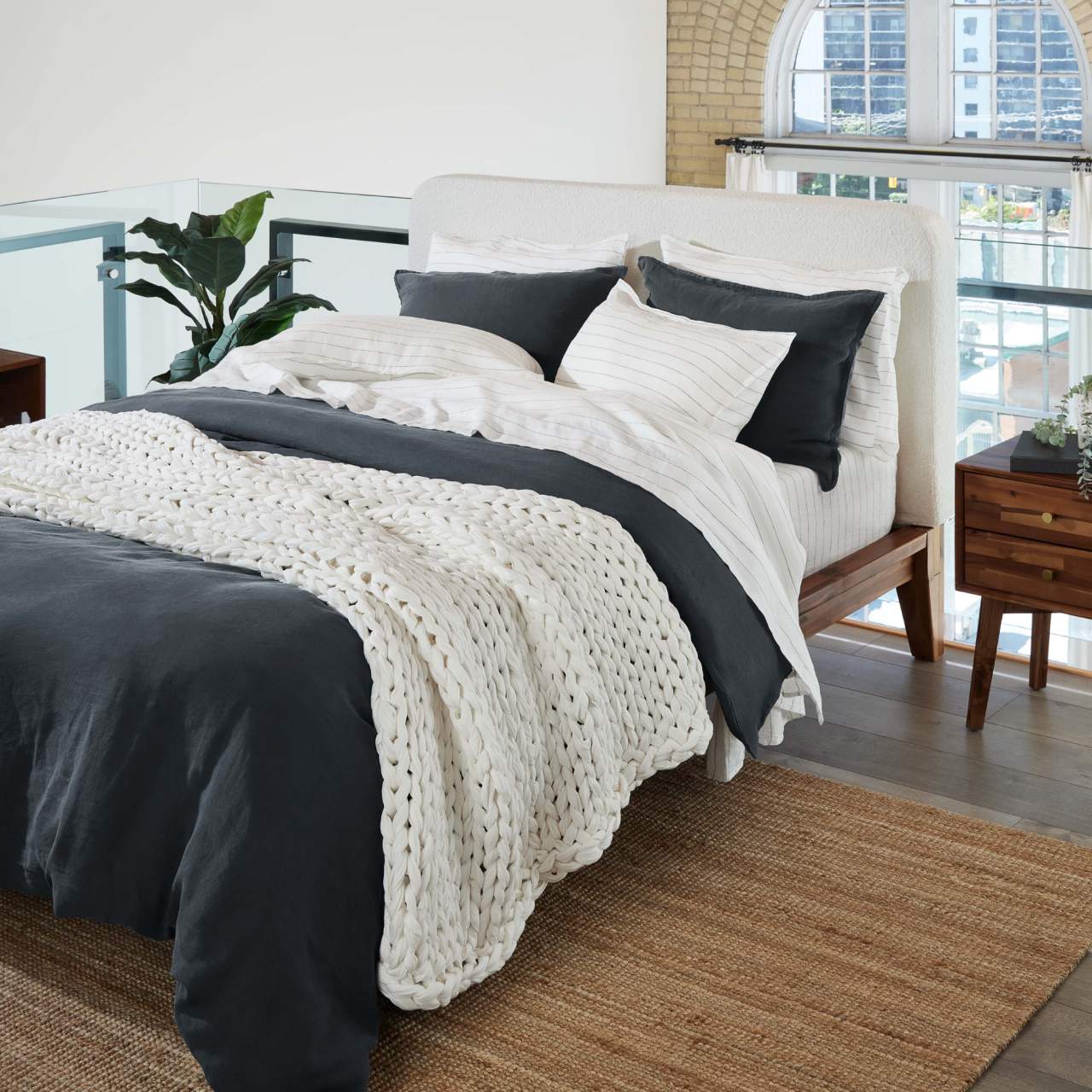 Rest & Home™ Ensemble de drap en lin