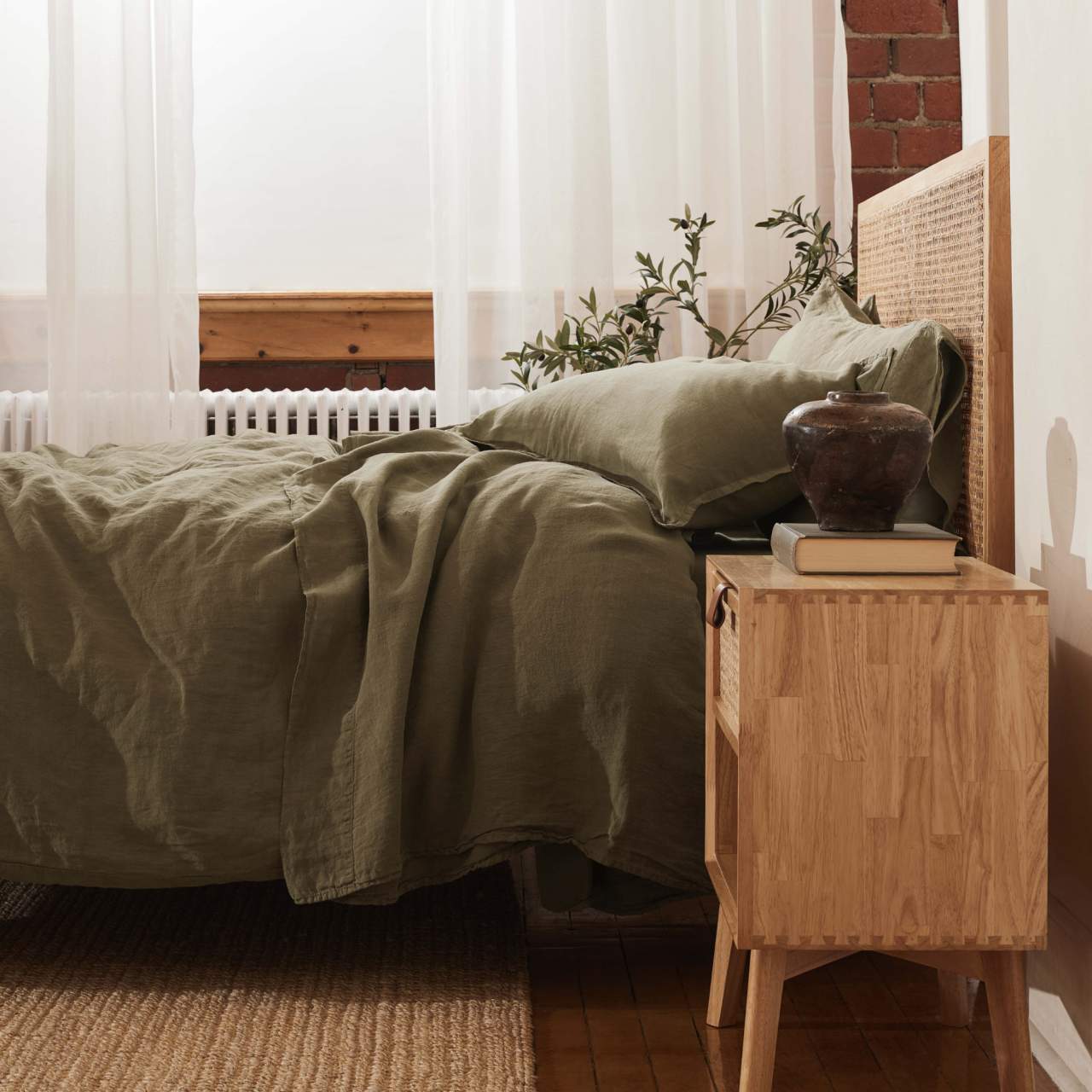 Rest & Home™ Ensemble de drap en lin